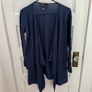 Cashmere open front cardigan